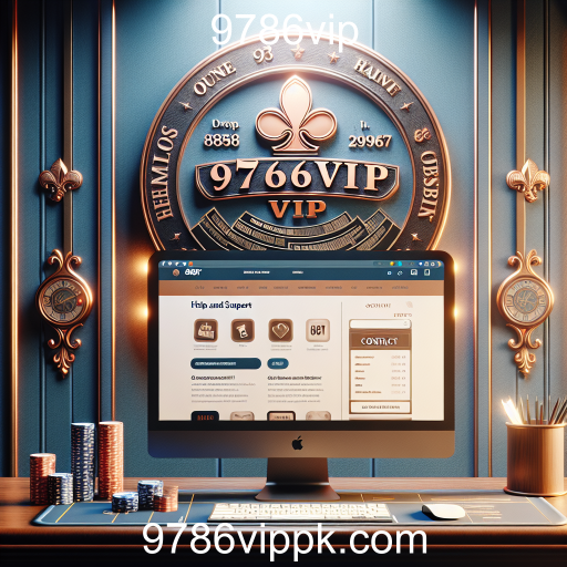 Descubra a Categoria 'Ajuda e Suporte' no 9786vip